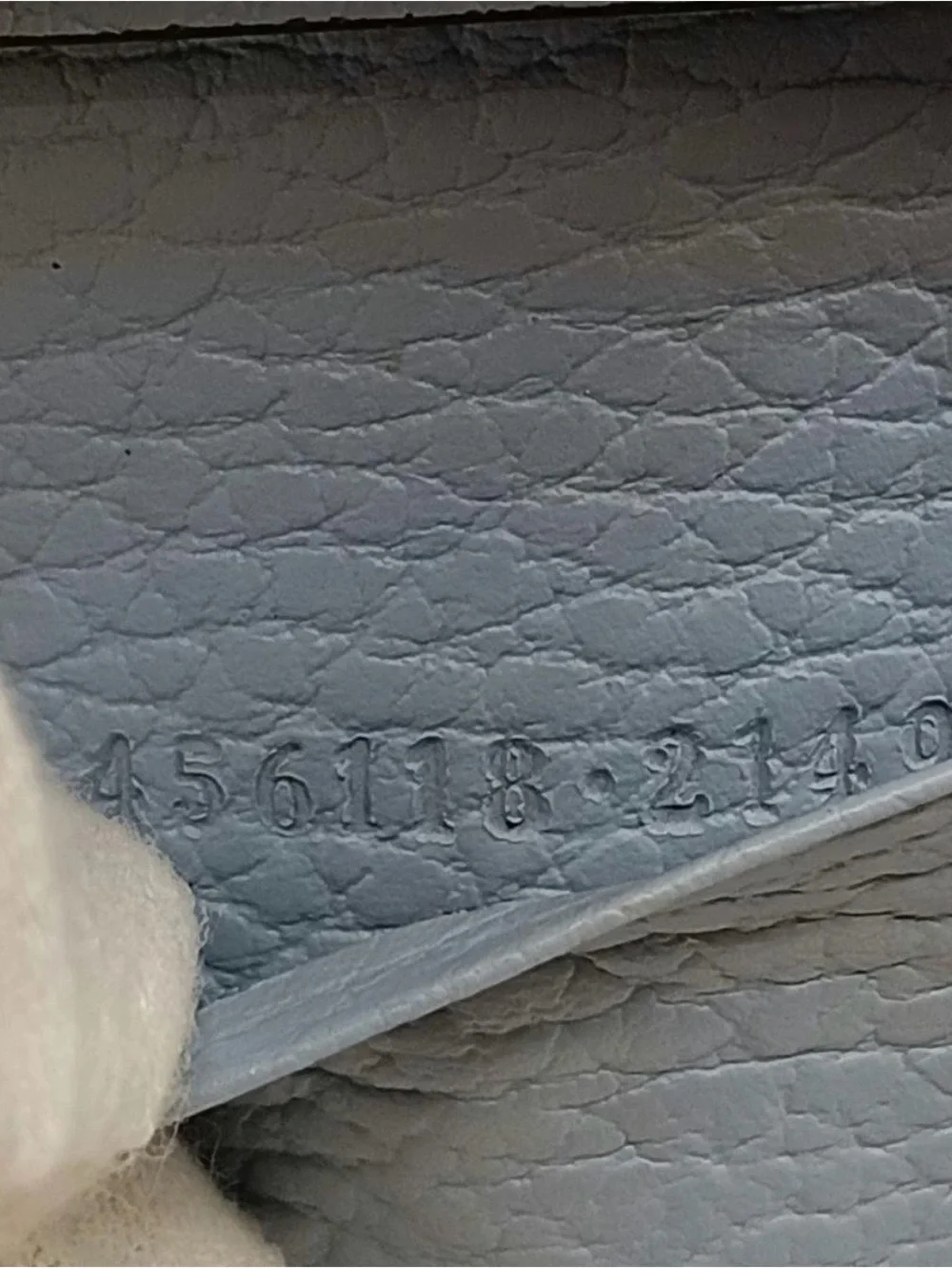 Gucci GG Marmont Leather 6-Key Case Blue